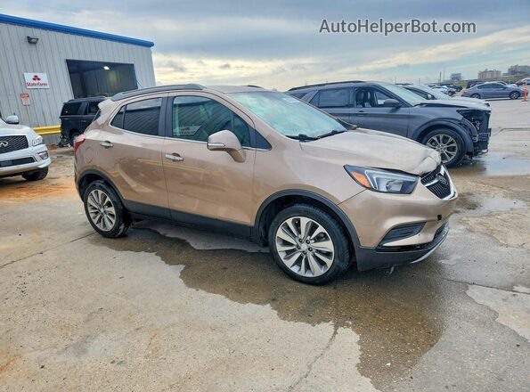 KL4CJASB2JB678392 2018 BUICK ENCORE Желто-коричневый 