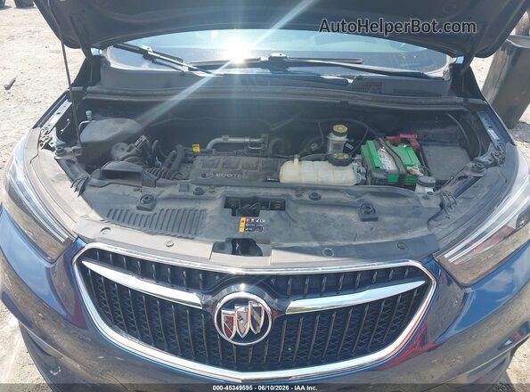 KL4CJASB2KB749799 2019 BUICK ENCORE Blue უკანა ხედი