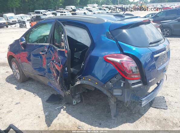 KL4CJASB2KB749799 2019 BUICK ENCORE Blue უკანა მარცხენა