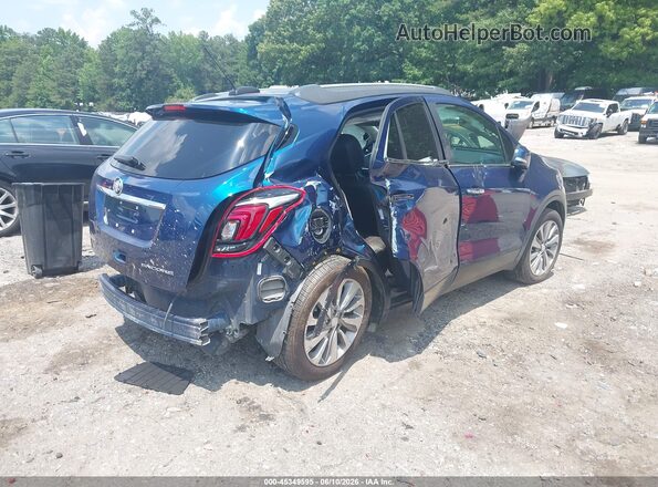 KL4CJASB2KB749799 2019 BUICK ENCORE Blue უკანა მარჯვენა
