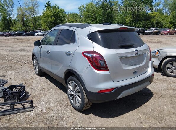 KL4CJASB2KB828132 2019 BUICK ENCORE Silver Tył lewy