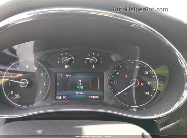 KL4CJASB2KB828132 2019 BUICK ENCORE Silver Widok tylnych siedzeń