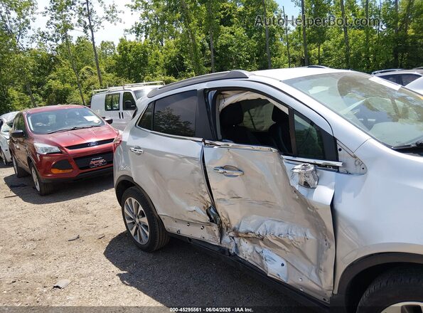 KL4CJASB2KB828132 2019 BUICK ENCORE Silver Widok wnętrza z tyłu
