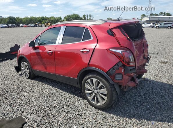 KL4CJASB2KB828566 2019 BUICK ENCORE Red Rear left