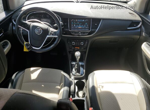 KL4CJASB2KB828566 2019 BUICK ENCORE Red Dashboard view