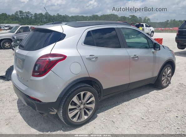 KL4CJASB2KB831743 2019 BUICK ENCORE Silver Trasero derecho