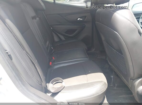 KL4CJASB2KB831743 2019 BUICK ENCORE Silver Vista de la etiqueta del VIN