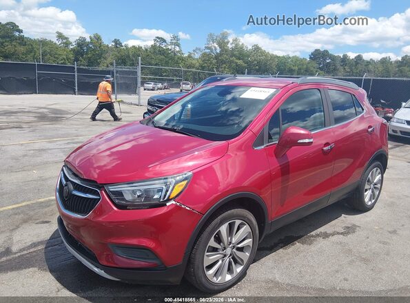 KL4CJASB2KB842953 2019 BUICK ENCORE Red Front left