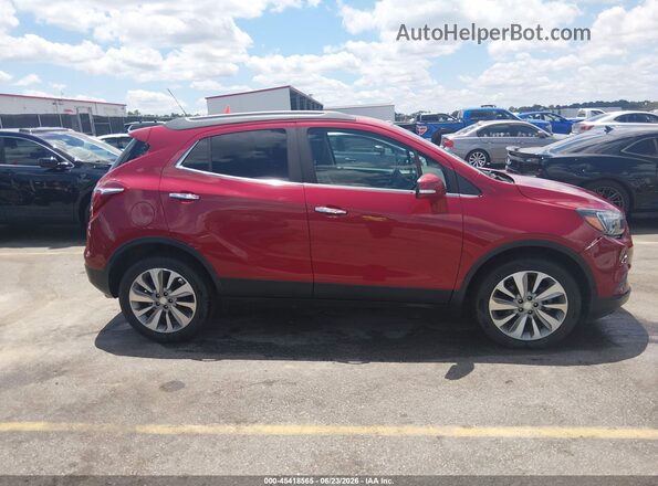 KL4CJASB2KB842953 2019 BUICK ENCORE Red Rear interior view