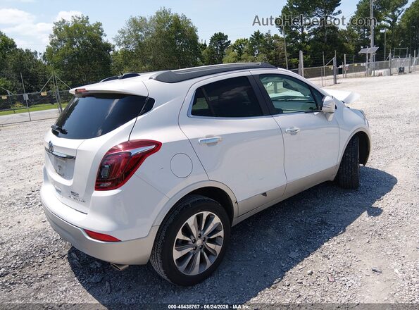 KL4CJASB2KB860014 2019 BUICK ENCORE Белый Задняя правая четверть