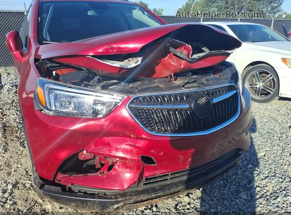 KL4CJASB2KB887634 2019 BUICK ENCORE Red წინა ხედი