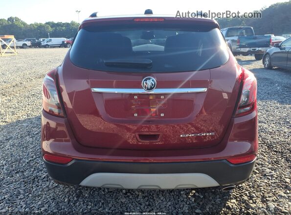 KL4CJASB2KB887634 2019 BUICK ENCORE Red 