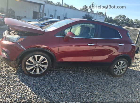 KL4CJASB2KB887634 2019 BUICK ENCORE Red სალონის 360-გრადუსიანი ხედი
