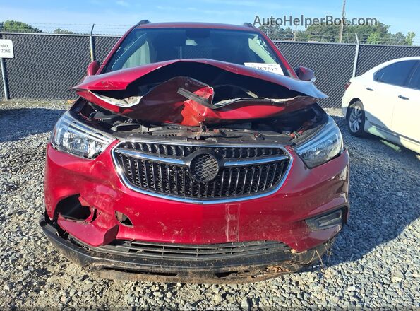 KL4CJASB2KB887634 2019 BUICK ENCORE Red ხელსაწყოთა პანელის ხედი