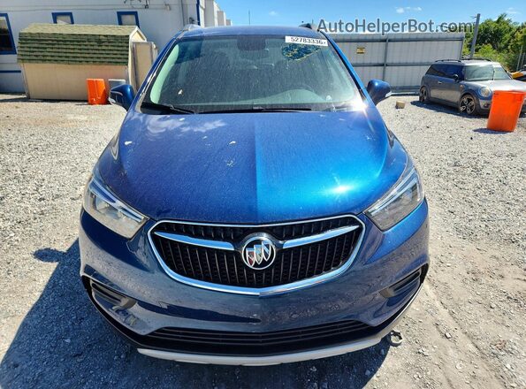 KL4CJASB2KB932474 2019 BUICK ENCORE Blue წინა ხედი