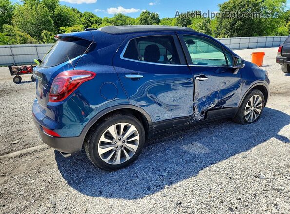 KL4CJASB2KB932474 2019 BUICK ENCORE Blue უკანა მარჯვენა
