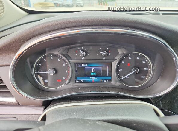 KL4CJASB2LB031915 2020 BUICK ENCORE Black Widok zestawu wskaźników