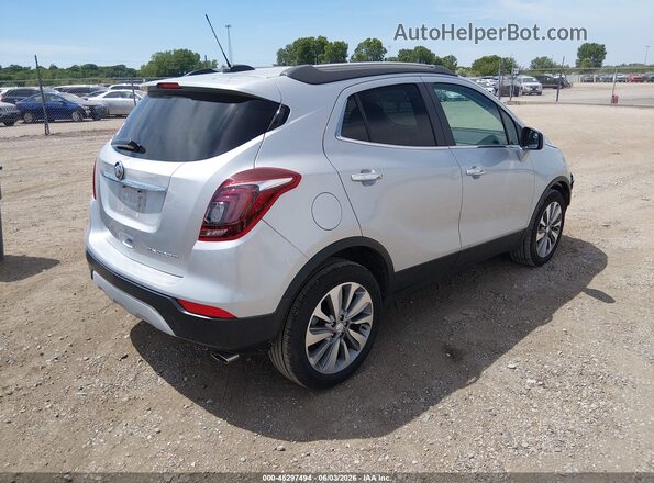KL4CJASB2LB352272 2020 BUICK ENCORE Silver Rear right