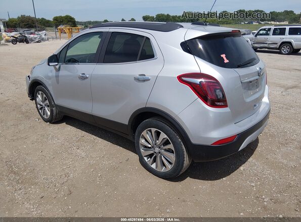 KL4CJASB2LB352272 2020 BUICK ENCORE Silver Rear left