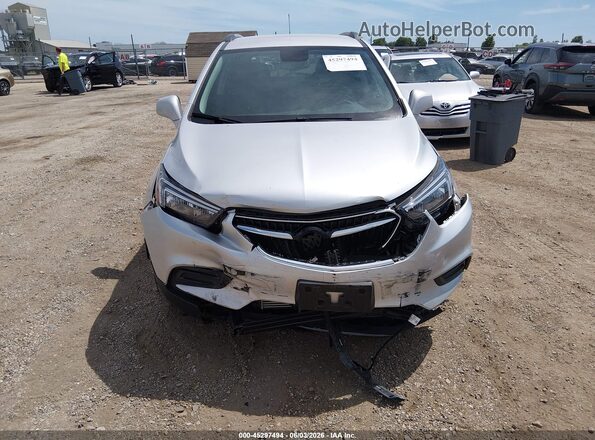 KL4CJASB2LB352272 2020 BUICK ENCORE Silver Instrument cluster view