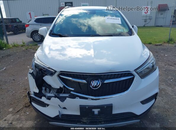 KL4CJASB3HB234979 2017 BUICK ENCORE White ხელსაწყოთა პანელის ხედი