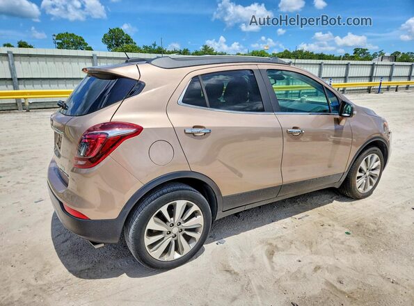 KL4CJASB3JB513306 2018 BUICK ENCORE Beige Trasero derecho