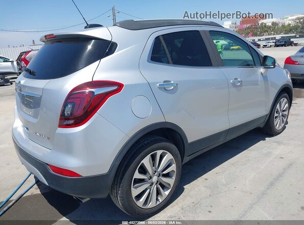 KL4CJASB3KB712390 2019 BUICK ENCORE Silver Rear right