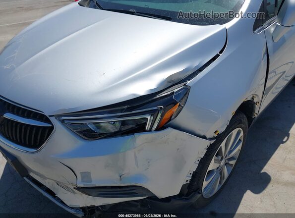KL4CJASB3KB712390 2019 BUICK ENCORE Silver Front view