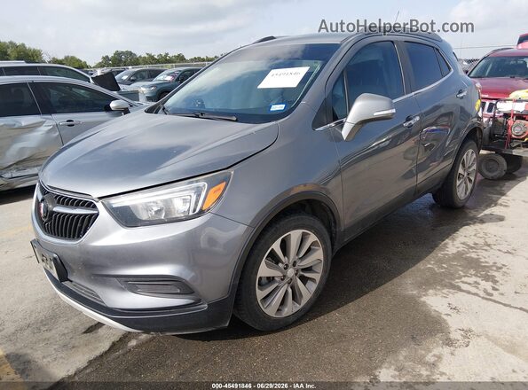 KL4CJASB3KB799272 2019 BUICK ENCORE Gray Front left