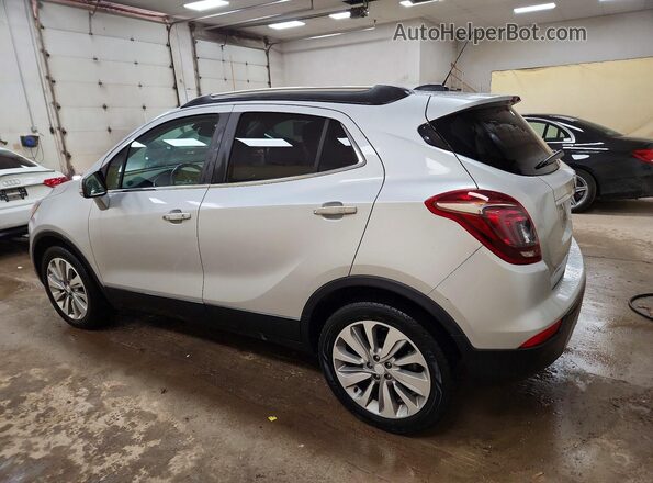 KL4CJASB3KB935609 2019 BUICK ENCORE Silver უკანა მარცხენა