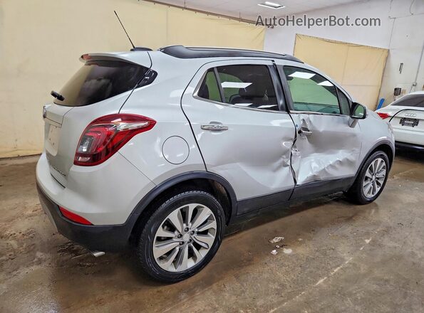 KL4CJASB3KB935609 2019 BUICK ENCORE Silver უკანა მარჯვენა