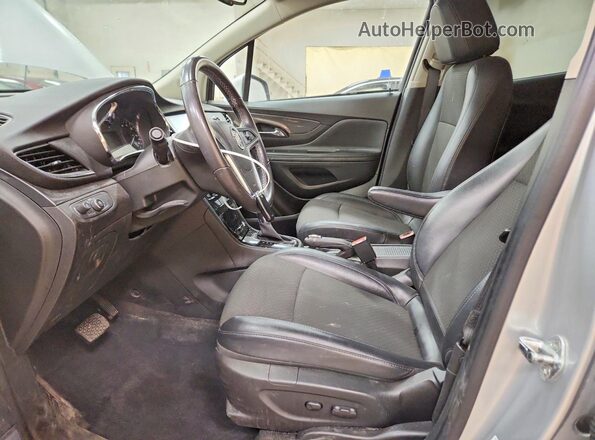 KL4CJASB3KB935609 2019 BUICK ENCORE Silver წინა სალონის ხედი