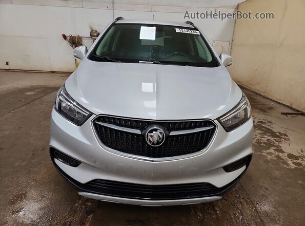 KL4CJASB3KB935609 2019 BUICK ENCORE Silver წინა ხედი