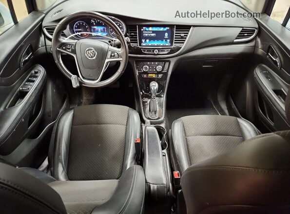 KL4CJASB3KB935609 2019 BUICK ENCORE Silver წინა პანელის ხედი