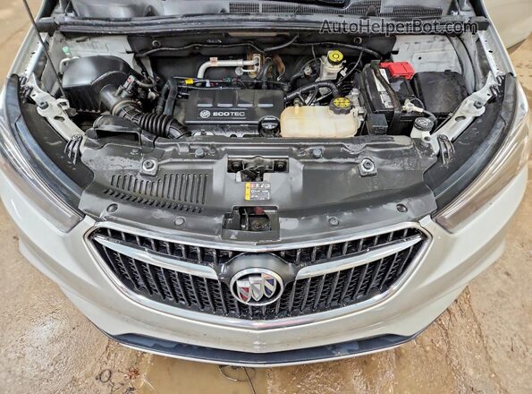 KL4CJASB3KB935609 2019 BUICK ENCORE Silver ძრავის განყოფილების ხედი