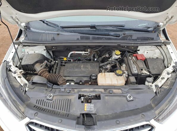 KL4CJASB3LB077074 2020 BUICK ENCORE White Widok wnętrza z tyłu
