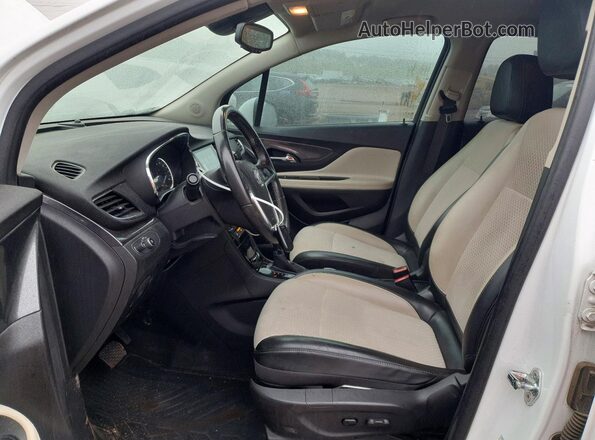 KL4CJASB3LB077074 2020 BUICK ENCORE White Widok wnętrza z przodu