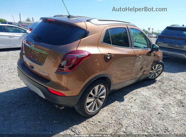 KL4CJASB4HB068567 2017 BUICK ENCORE Brown Հետևի աջ