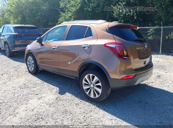 KL4CJASB4HB068567 2017 BUICK ENCORE Brown Հետևի ձախ