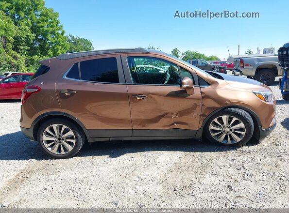 KL4CJASB4HB068567 2017 BUICK ENCORE Brown Սալոնի հետևի տեսք