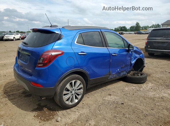 KL4CJASB4JB563048 2018 BUICK ENCORE Blue Trasero derecho
