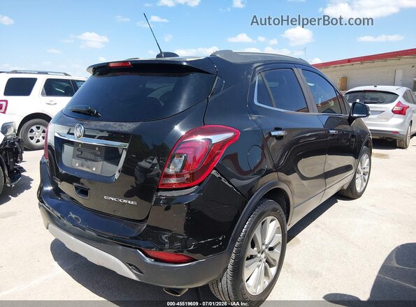 KL4CJASB4KB722863 2019 BUICK ENCORE Black Rear right