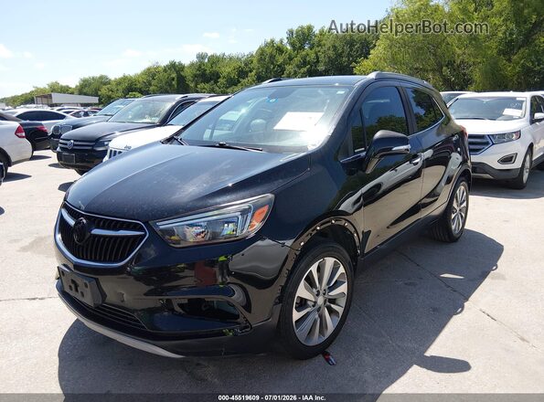 KL4CJASB4KB722863 2019 BUICK ENCORE Black Front left