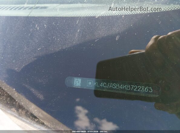 KL4CJASB4KB722863 2019 BUICK ENCORE Black Engine compartment view