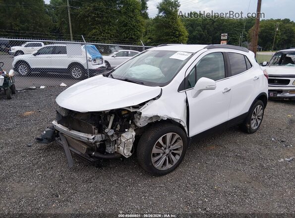KL4CJASB4KB770413 2019 BUICK ENCORE Белый Передняя левая четверть