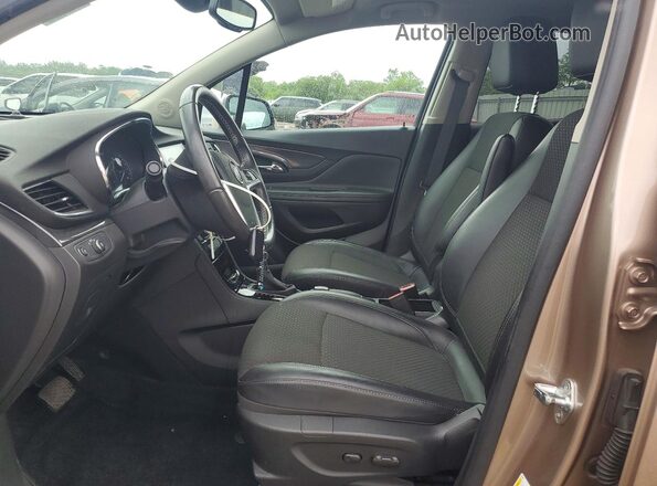 KL4CJASB4KB909181 2019 BUICK ENCORE Gold Вид салону спереду