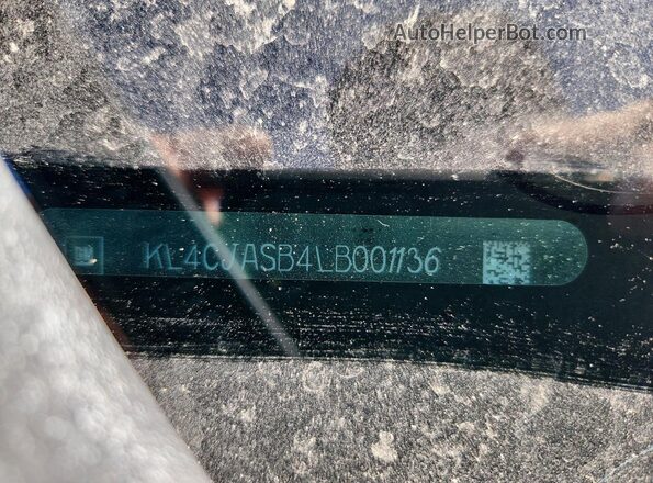 KL4CJASB4LB001136 2020 BUICK ENCORE Red 