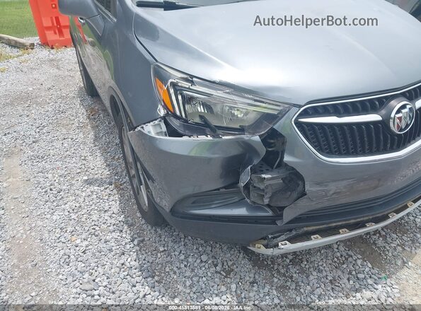 KL4CJASB4LB007292 2020 BUICK ENCORE Gray Front view