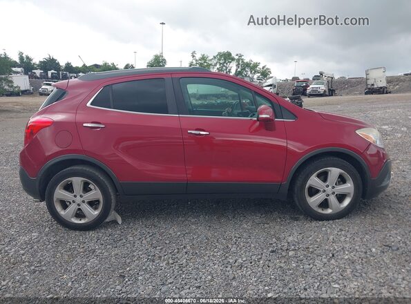 KL4CJASB5GB718764 2016 BUICK ENCORE Red Rear interior view