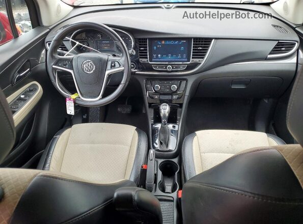 KL4CJASB5HB026182 2017 BUICK ENCORE Maroon 